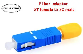 nemokamas pristatymas AB47B ST moteris SC vyrų 20pcs SM mode Fiber optic jungtis jungė jungties adapteris