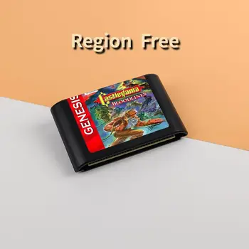 už Castlevania Bloodlines 16bit retro žaidimo kasetė Sega Genesis Megadrive vaizdo žaidimų pultai (Region Free)