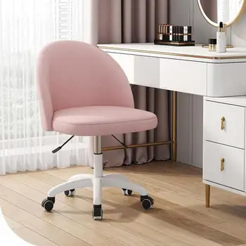 Šiaurės makiažo kėdė namų šiuolaikinės paprastas miegamasis odininkas nagų dailės mokymosi rašomasis stalas atgal kėdės, valgomojo kėdės
